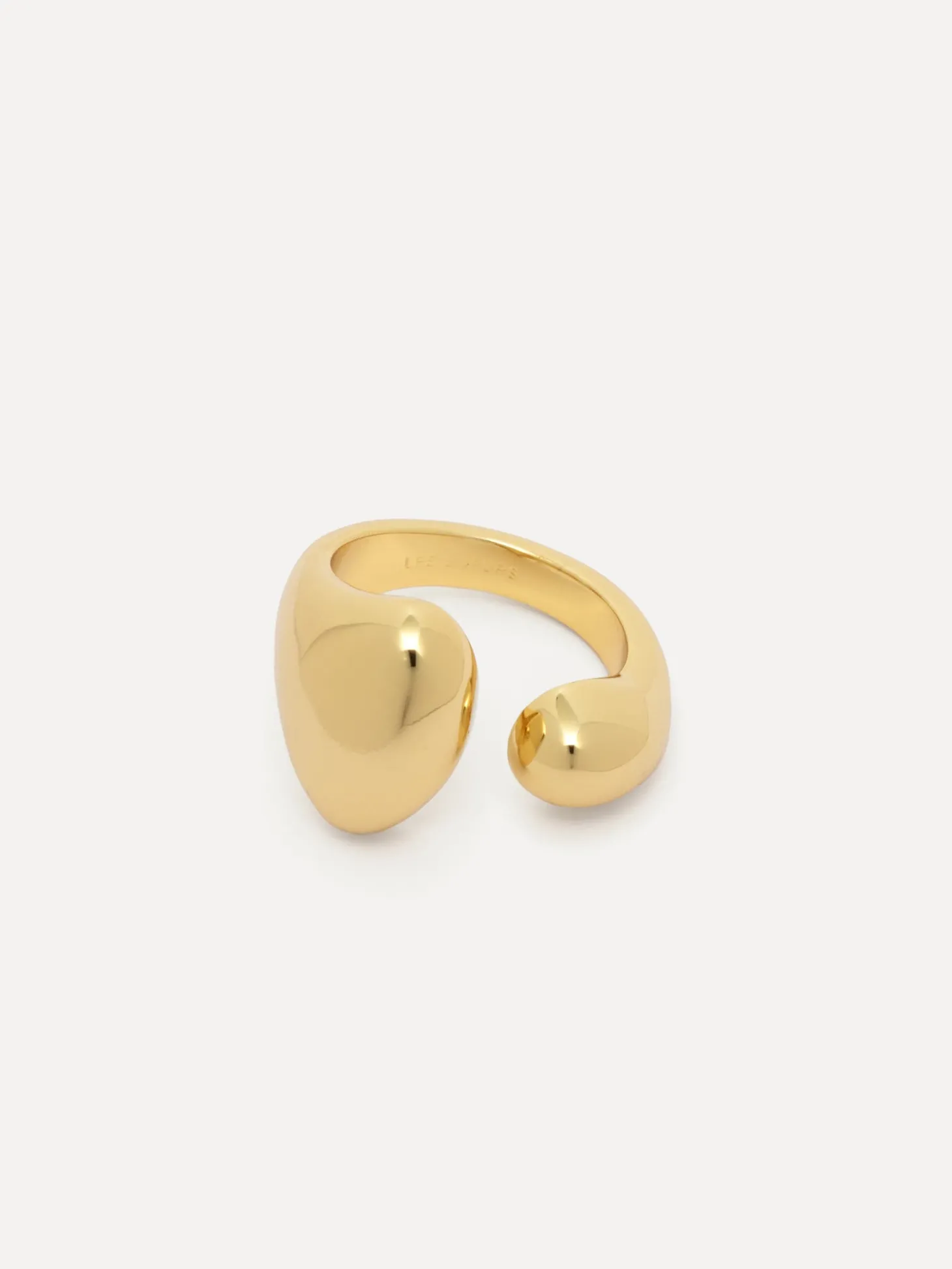 Les Soeurs Ring Claire Hug Gold Clearance