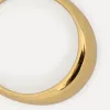 Les Soeurs Ring Gilda Dome Gold Fashion