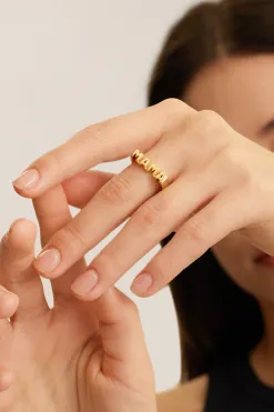 Les Soeurs Ring Gilda Mama Gold Hot