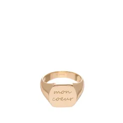 Les Soeurs Ring Gilda Mon Coeur Gold Clearance