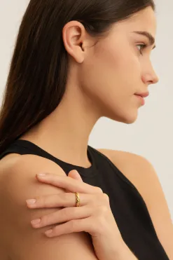 Les Soeurs Ring Gilda Twisted Gold Sale