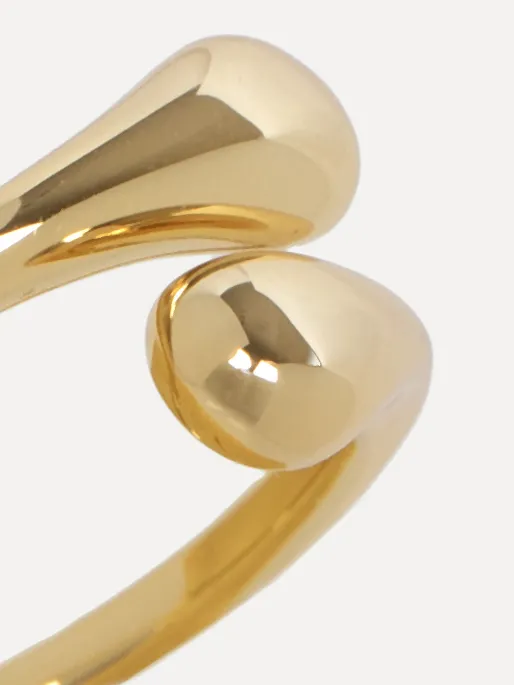 Les Soeurs Ring Gilda Waterdrops Gold Discount
