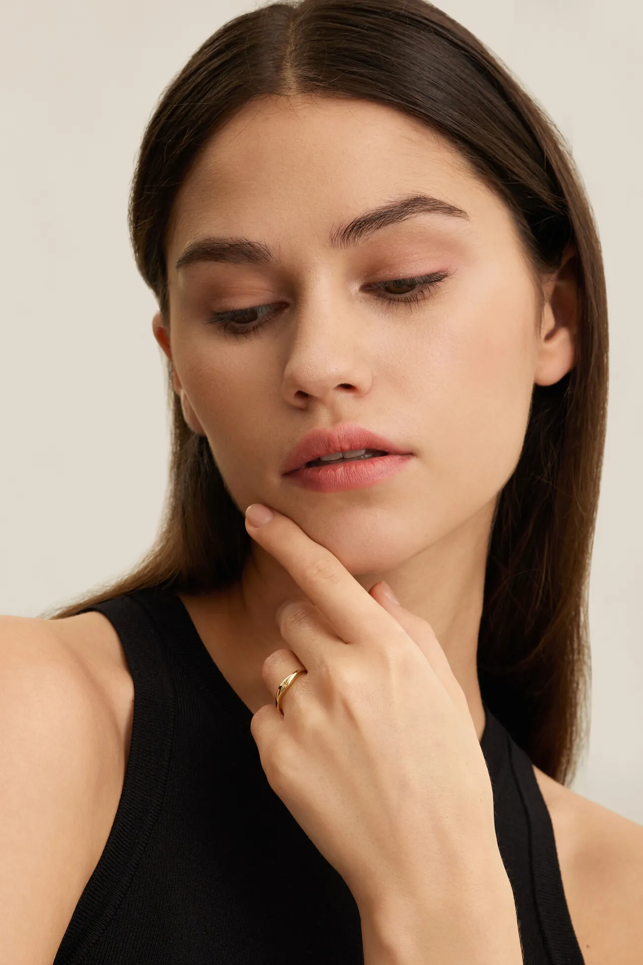 Les Soeurs Ring Ginette Flowy gold Best