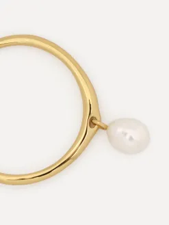 Les Soeurs Ring Ginette Pearl Gold Best