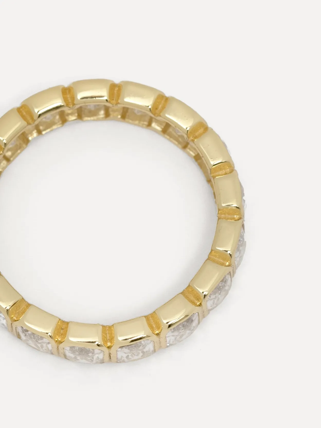 Les Soeurs Ring Gioia Baguette Gold New