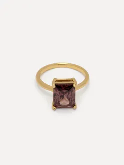 Les Soeurs Ring Gioia Coffee Gold Best