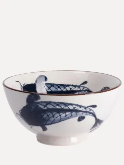 Gusta Schaaltje Koi BlauwWit Fashion