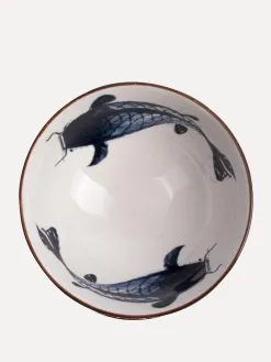Gusta Schaaltje Koi BlauwWit Fashion
