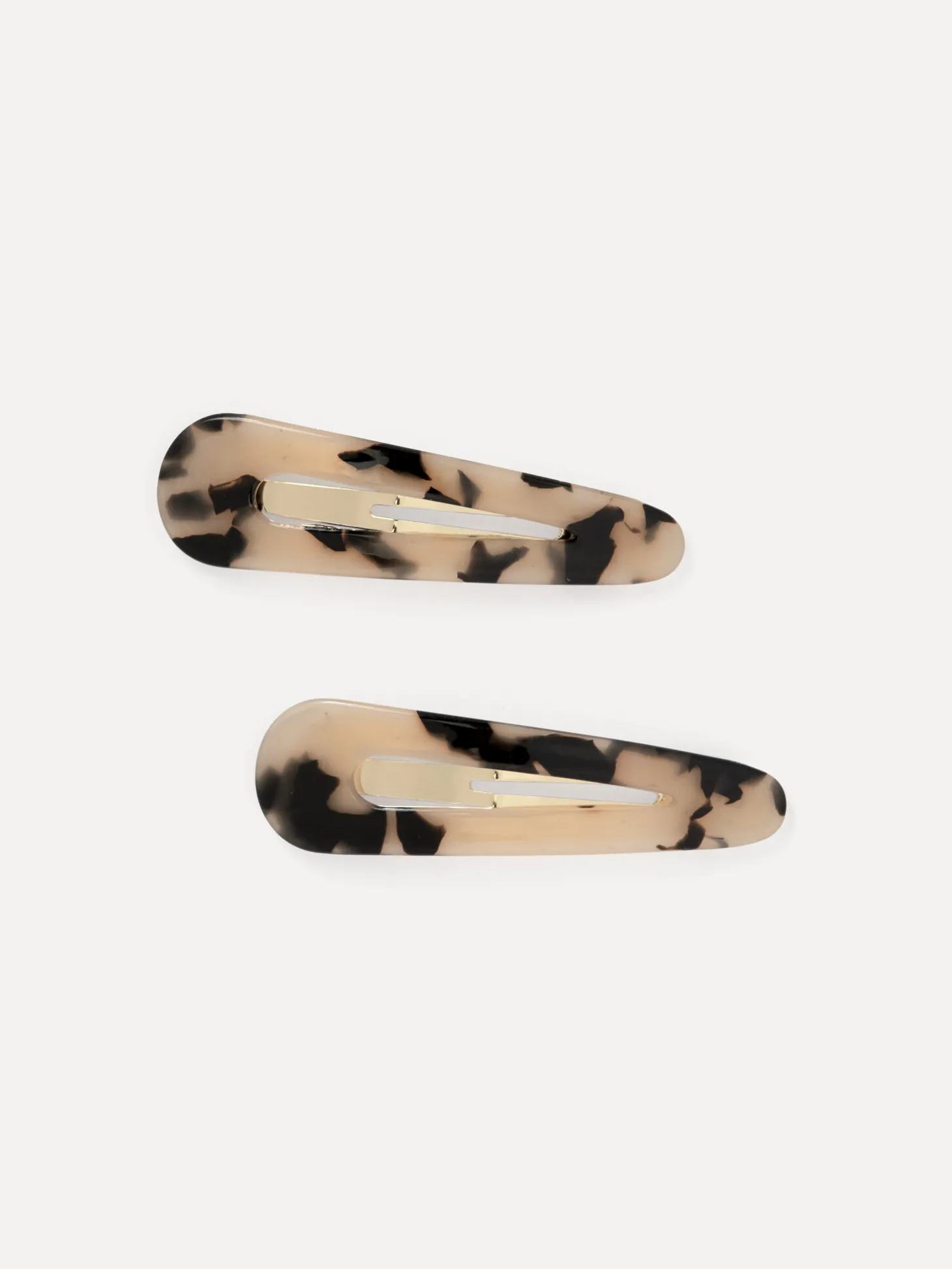 Les Soeurs Set van resin haarspelden Light+Tortue Sale