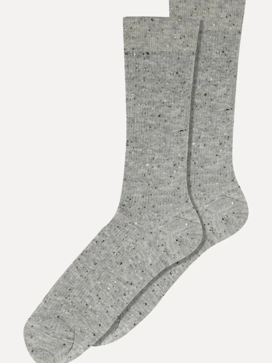 MP Denmark Sokken Betty Grey+Melange Outlet