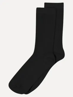 MP Denmark Sokken Fine Rib Black Outlet
