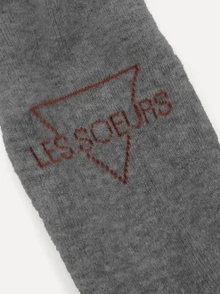 Les Soeurs Sokken Ruby Dark+Grey+Melange Discount