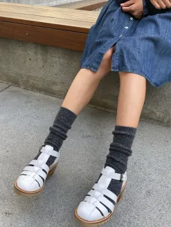 Le Bon Shoppe Sokken Snow Charcoal Online