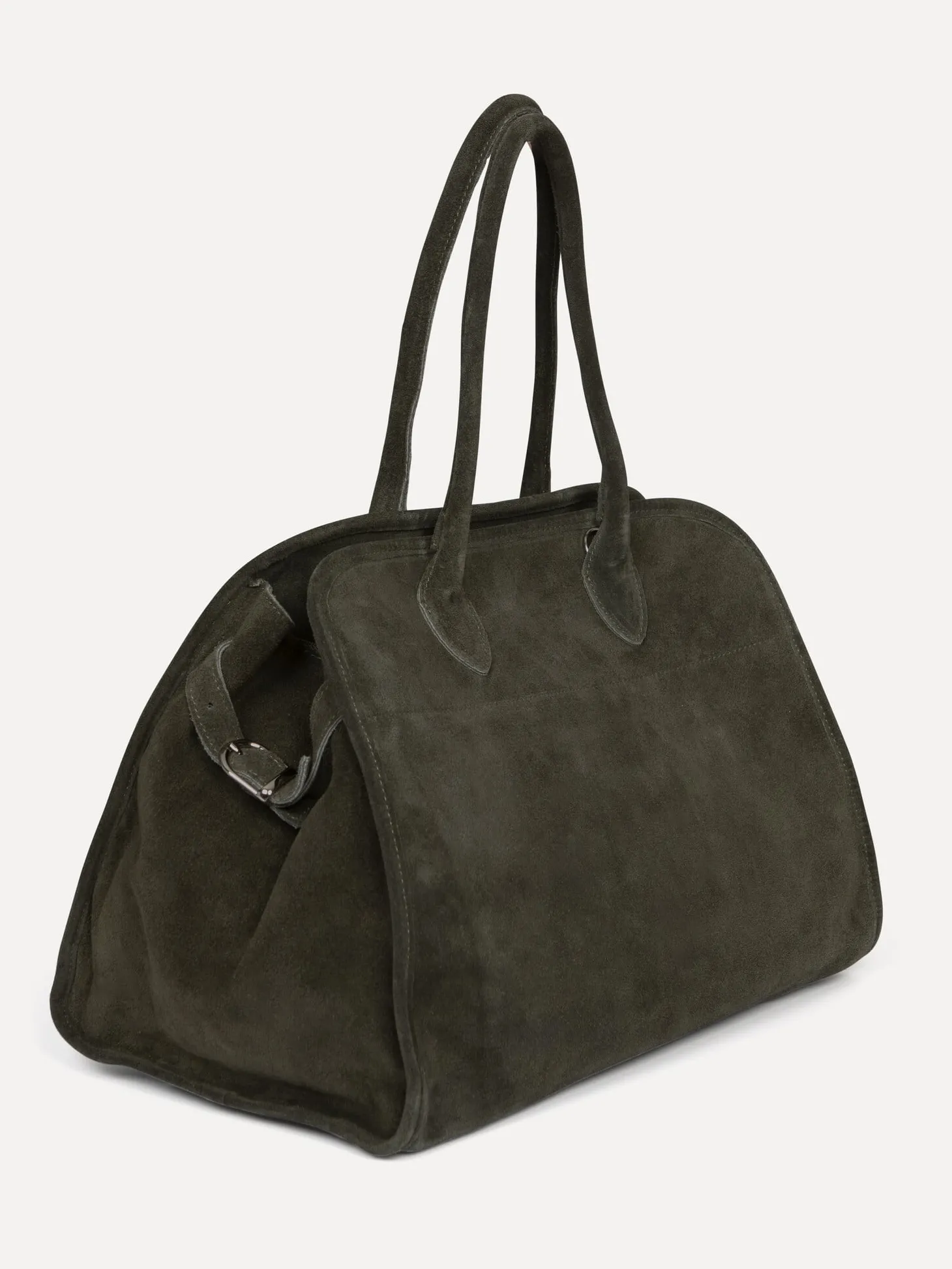 Le Marais Suède Handtas Henri Khaki Outlet