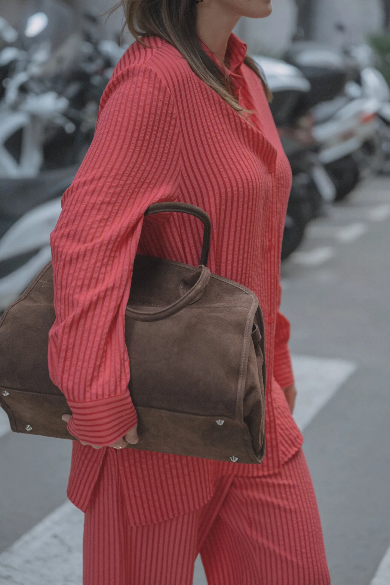 Le Marais Suède Handtas Henri Bruin Hot