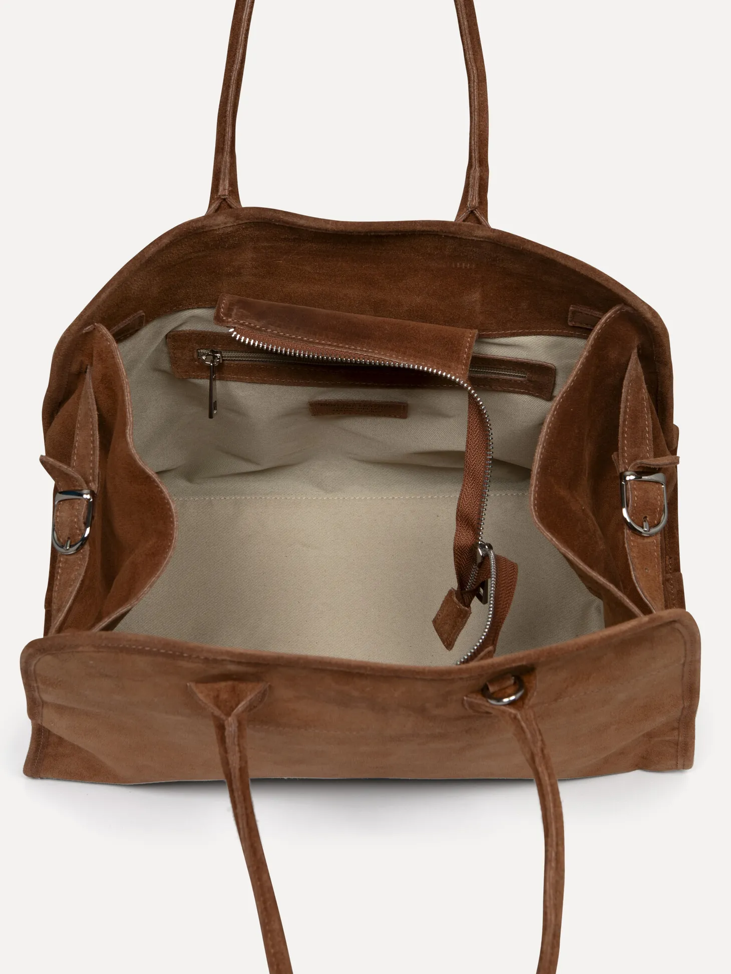 Le Marais Suède Handtas Henri Camel Clearance