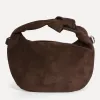 Le Marais Suède handtas Olivia Dark+Brown Discount