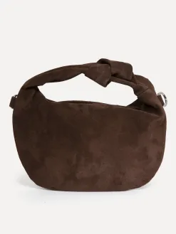 Le Marais Suède handtas Olivia Dark+Brown Discount