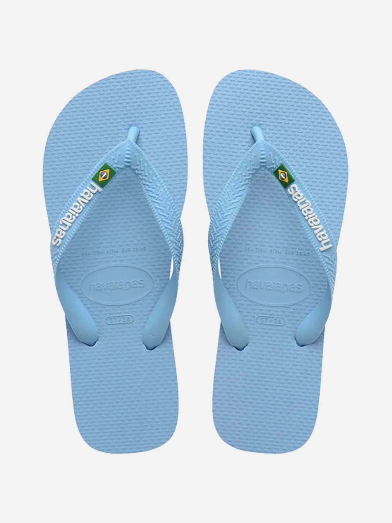 Teenslippers Havaianas Brasil Logo Blue+LavenderWhite Outlet