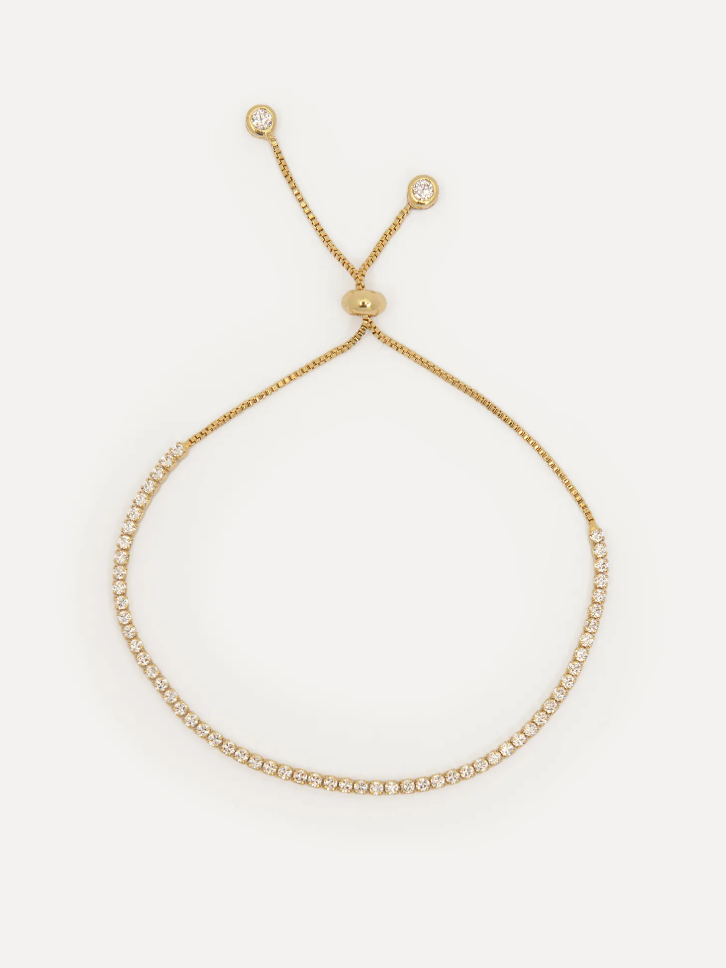 Les Soeurs Tennis Chain Bracelet Harry Gold Best