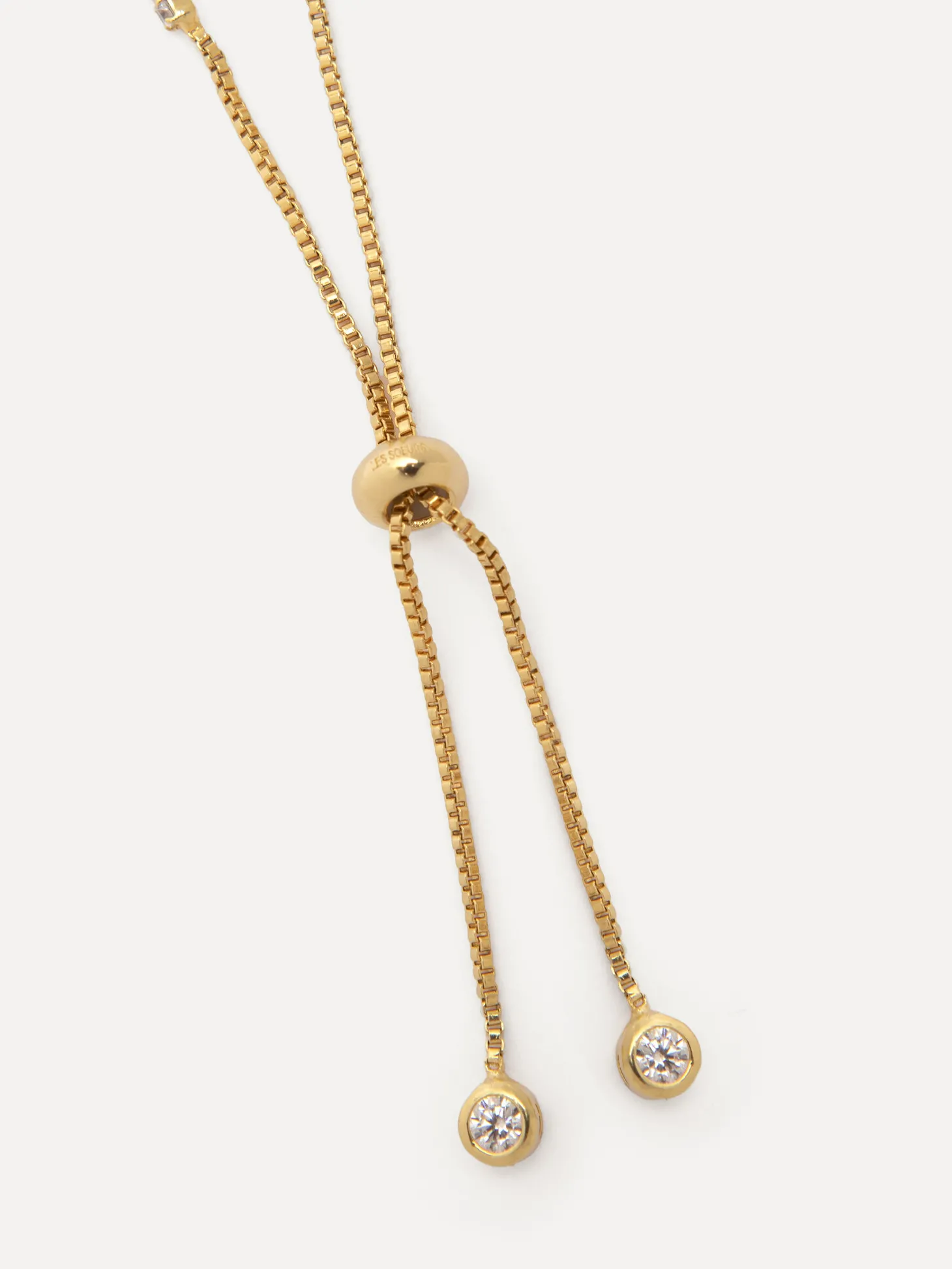 Les Soeurs Tennis Chain Bracelet Harry Gold Best