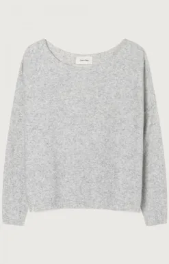American Vintage Trui Damsville Gris+Chine Outlet