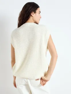 American Vintage Vest Crashway Nacre Clearance