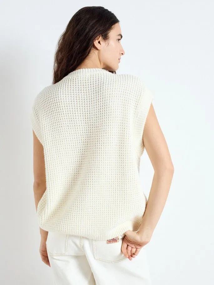 American Vintage Vest Crashway Nacre Clearance