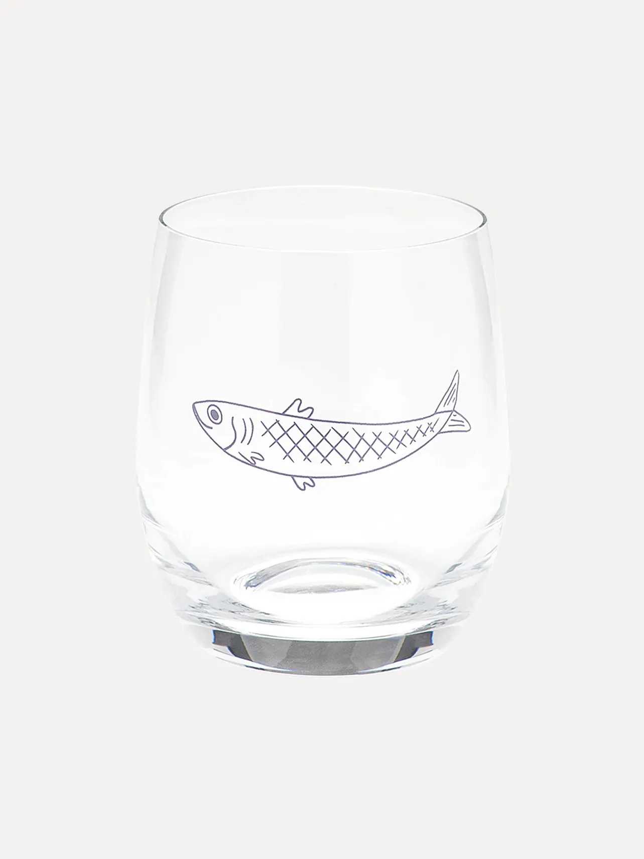 Anna + Nina Waterglas Sardine White Fashion
