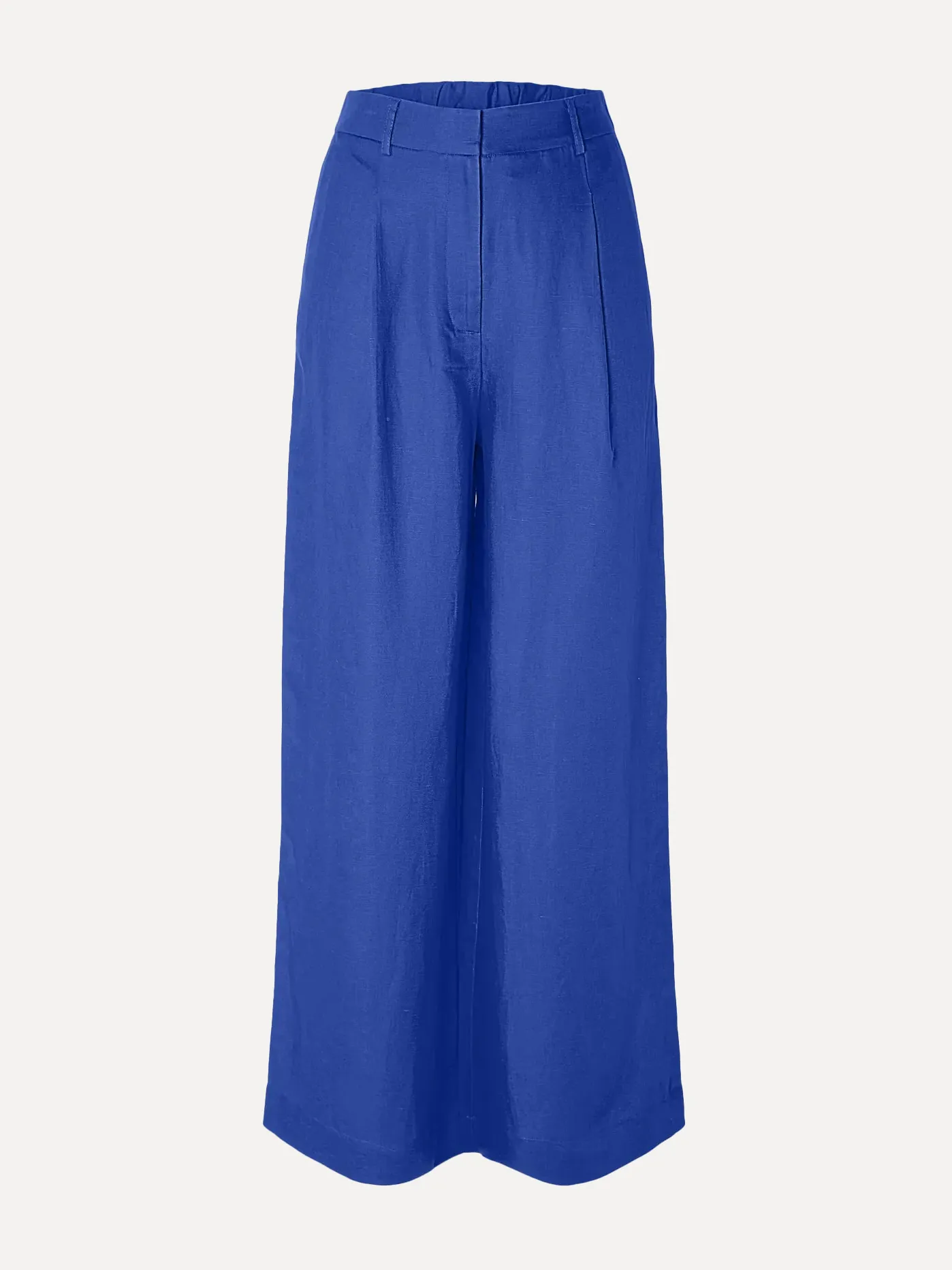 Selected Wijde broek Lyra Dazzling+Blue Clearance