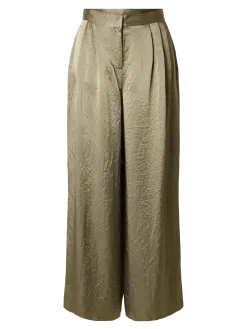 Selected Wijde broek Selene Vetiver Hot