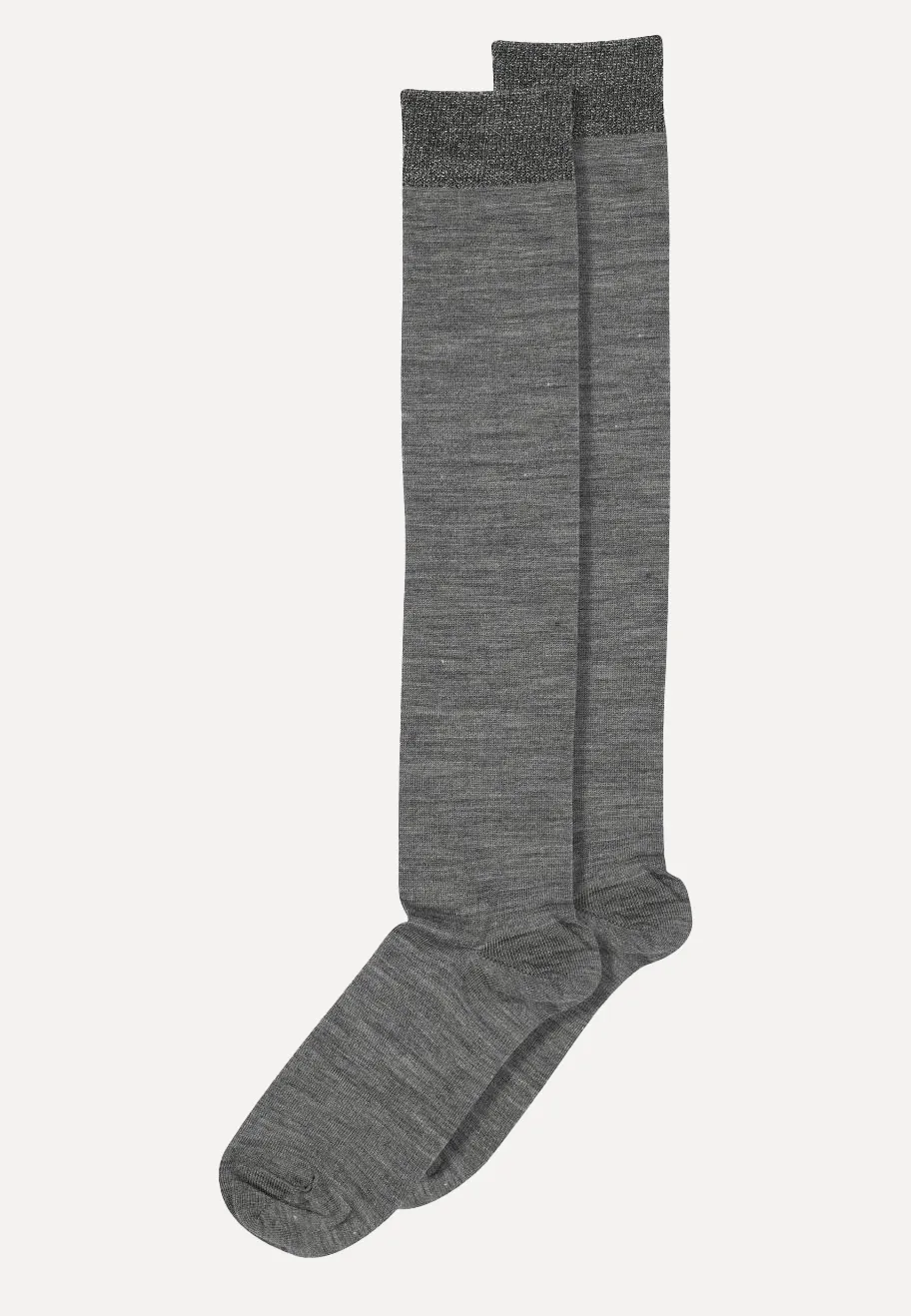 MP Denmark Wollen kniesokken Medium+Grey+Melange Outlet