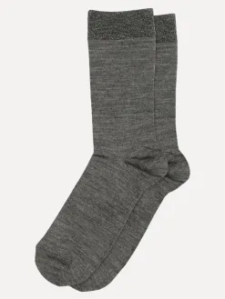 MP Denmark Wollen Sokken Medium+Grey+Melange Online
