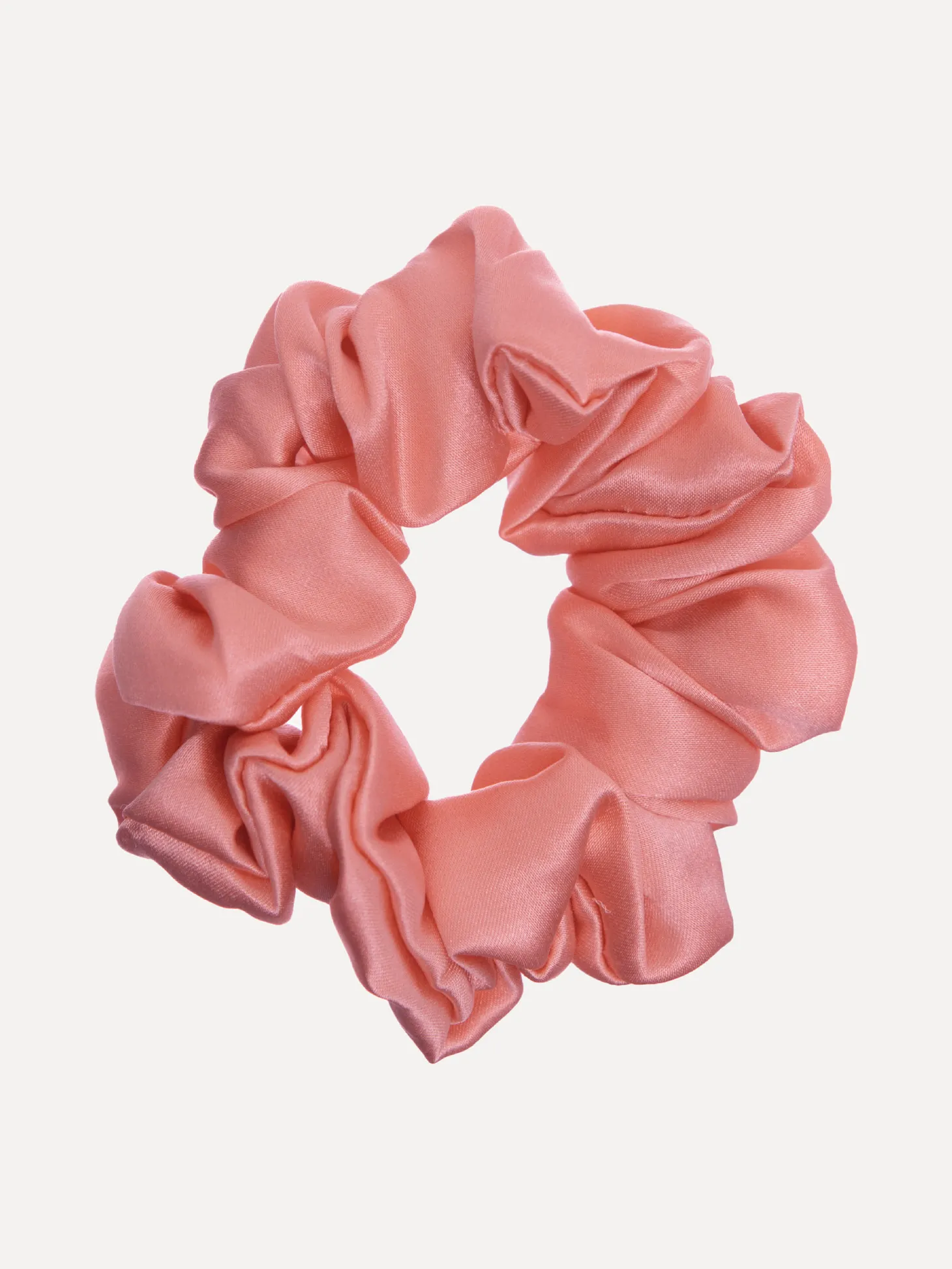 Les Soeurs Zijden Scrunchie Cantaloupe New