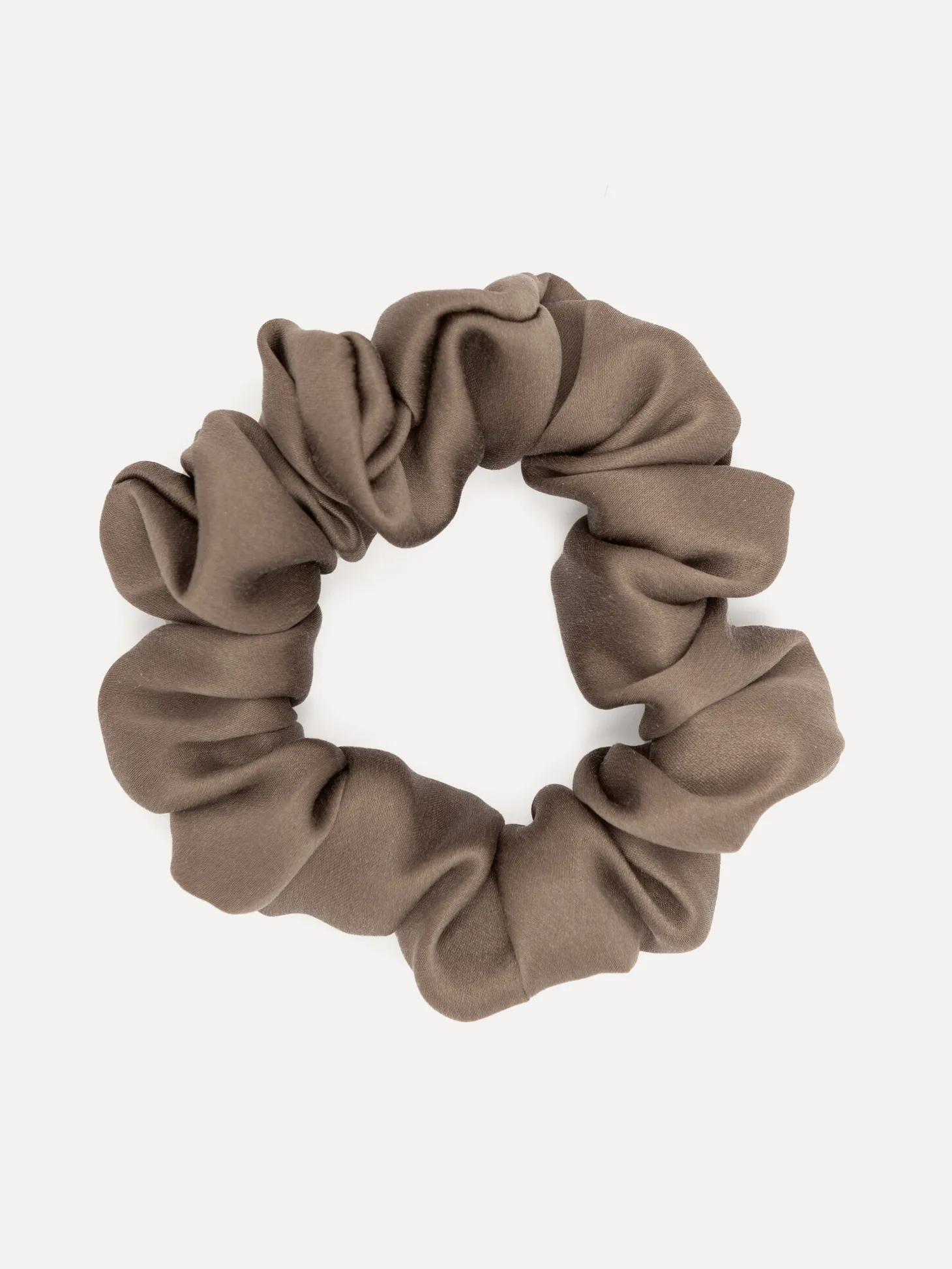 Les Soeurs Zijden scrunchie Latte Discount