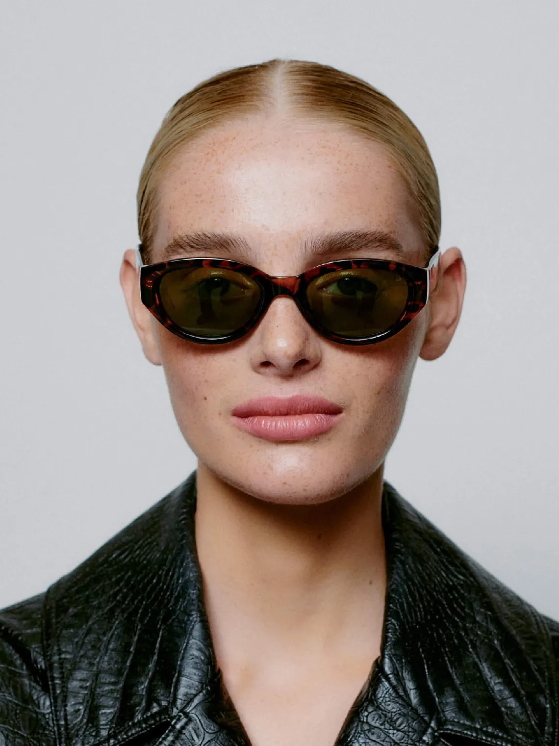 A.Kjaerbede Zonnebril Winnie Demi+Tortoise Clearance
